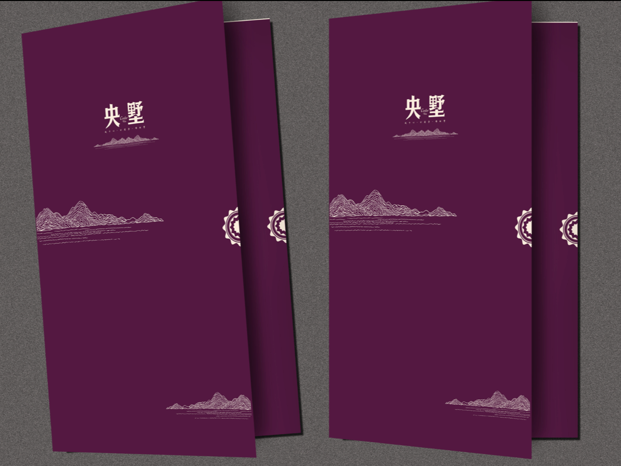 房地產(chǎn)戶型圖印刷-樓書宣傳折頁(yè)制作